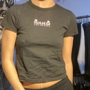 vans crop top